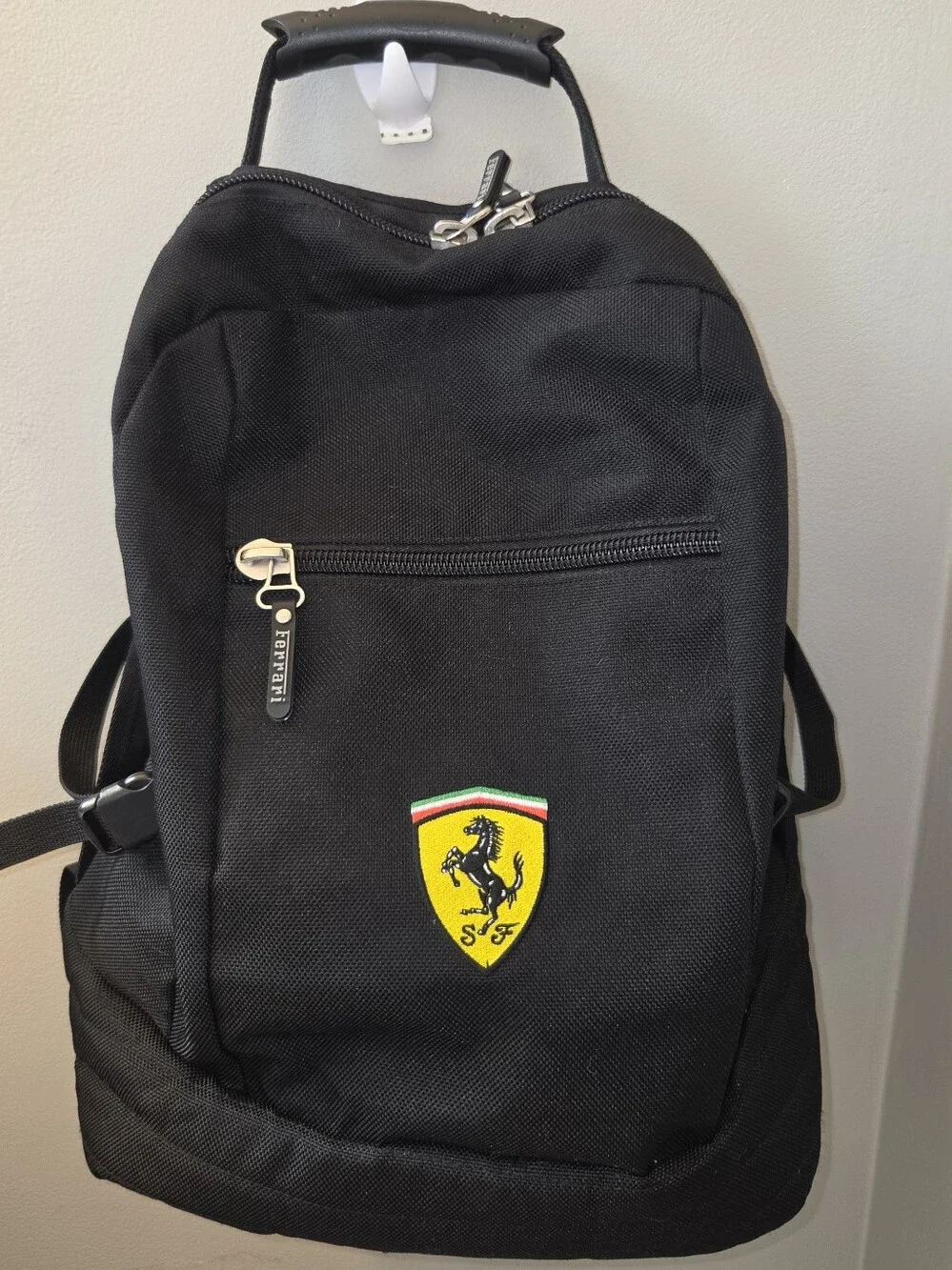 Vintage 2000s Ferrari Backpack Y2K Officially Licensed
